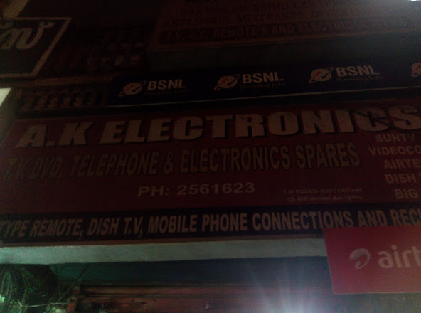 A. K. Electronics, ELECTRONICS,  service in Kottayam, Kottayam