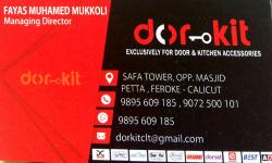DOR KIT, KITCHEN CABINET SHOP,  service in Farooke, Kozhikode
