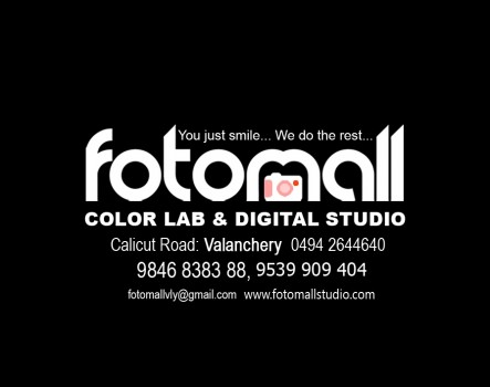 fotomall, STUDIO & VIDEO EDITING,  service in Valanchery, Malappuram