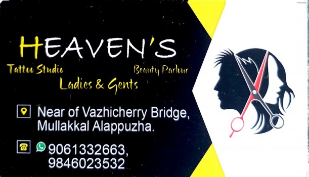HEAVENS, BEAUTY PARLOUR,  service in Alappuzha, Alappuzha